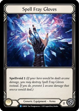 Spell Fray Gloves (CHN006) [Blitz Deck: Monarch - Chane] - Deck Out Gaming