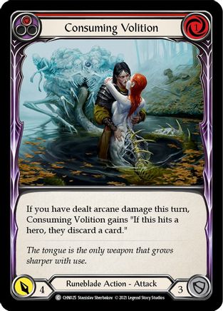 Consuming Volition (Red) (CHN025) [Blitz Deck: Monarch - Chane] - Deck Out Gaming