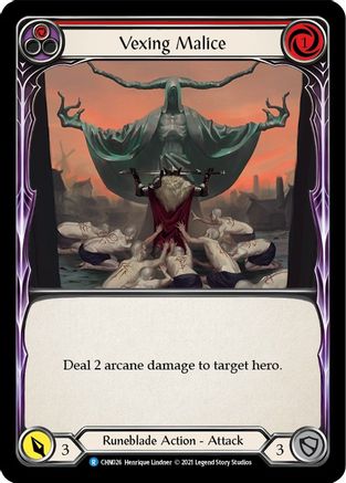 Vexing Malice (Red) (CHN026) [Blitz Deck: Monarch - Chane] - Deck Out Gaming