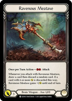 Ravenous Meataxe (LEV003) [Blitz Deck: Monarch - Levia] - Deck Out Gaming