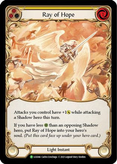 Ray of Hope - LGS044 (LGS044) [Flesh and Blood: Promo Cards] Cold Foil - Deck Out Gaming