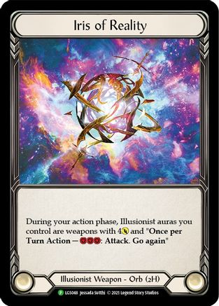 Iris of Reality - LGS048 (LGS048) [Flesh and Blood: Promo Cards] Cold Foil - Deck Out Gaming