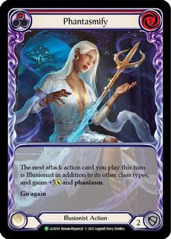 Phantasmify (Red) (Extended Art) - LGS054 (LGS054) [Flesh and Blood: Promo Cards] Rainbow Foil - Deck Out Gaming