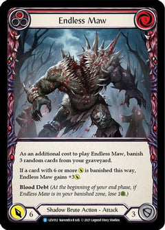 Endless Maw (Red) (LEV012) [Blitz Deck: Monarch - Levia] - Deck Out Gaming