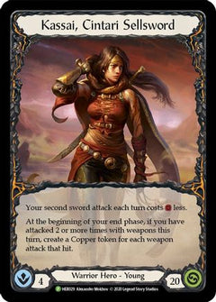 Kassai, Cintari Sellsword - HER029 (HER029) [Flesh and Blood: Promo Cards] Cold Foil - Deck Out Gaming