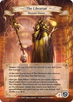 The Librarian (PSM002) [Blitz Deck: Monarch - Prism] Unlimited Edition Rainbow Foil - Deck Out Gaming