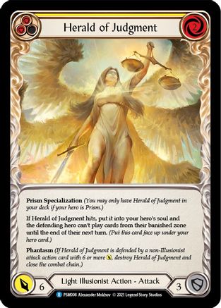 Herald of Judgment (PSM008) [Blitz Deck: Monarch - Prism] - Deck Out Gaming