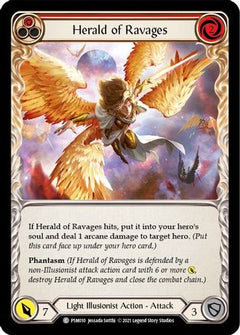 Herald of Ravages (Red) (PSM010) [Blitz Deck: Monarch - Prism] - Deck Out Gaming
