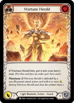Wartune Herald (Red) (PSM013) [Blitz Deck: Monarch - Prism] - Deck Out Gaming