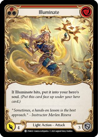 Illuminate (Red) (PSM021) [Blitz Deck: Monarch - Prism] - Deck Out Gaming