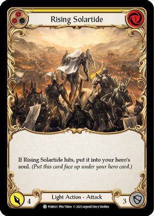 Rising Solartide (Yellow) (PSM023) [Blitz Deck: Monarch - Prism] - Deck Out Gaming