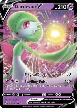Gardevoir V - SWSH105 (SWSH105) [SWSH: Sword & Shield Promo Cards] Holofoil - Deck Out Gaming