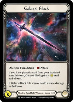 Galaxxi Black // Soul Shackle (MON155) [Monarch] 1st Edition - Deck Out Gaming