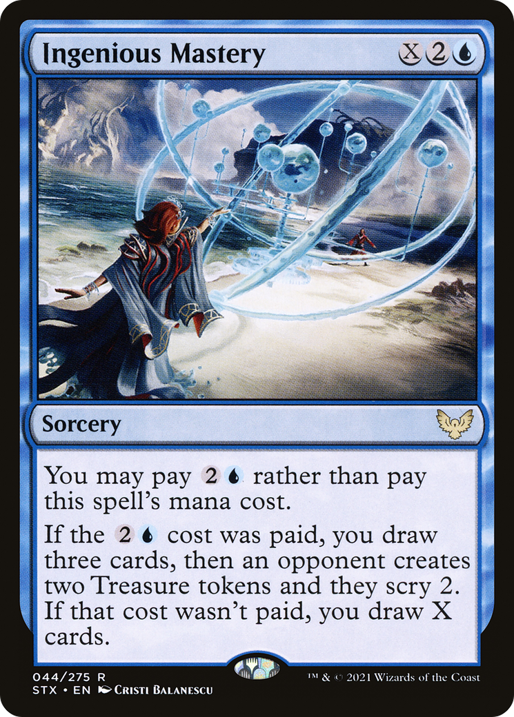 Ingenious Mastery (44) [Strixhaven: School of Mages] foil - Deck Out Gaming