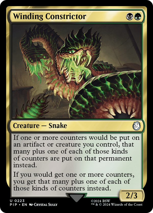 Winding Constrictor (223) [Fallout] - Deck Out Gaming