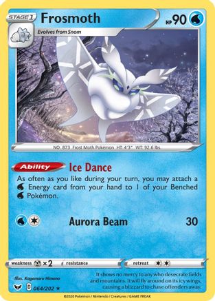 Frosmoth - 064/202 (Non-Holo) (64) [Deck Exclusives] - Deck Out Gaming