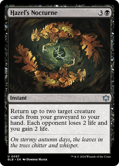 Hazel's Nocturne (97) [Bloomburrow] - Deck Out Gaming
