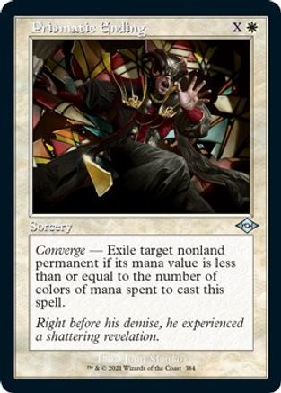 Prismatic Ending (Retro Frame) (Foil Etched) (384) [Modern Horizons 2] foil - Deck Out Gaming