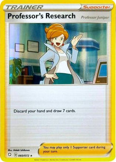 Professor's Research - 060/072 (Holofoil) (60) [Deck Exclusives] Holofoil - Deck Out Gaming