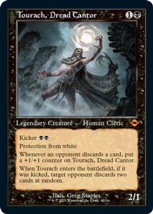 Tourach, Dread Cantor (Retro Frame) (Foil Etched) (402) [Modern Horizons 2] foil - Deck Out Gaming