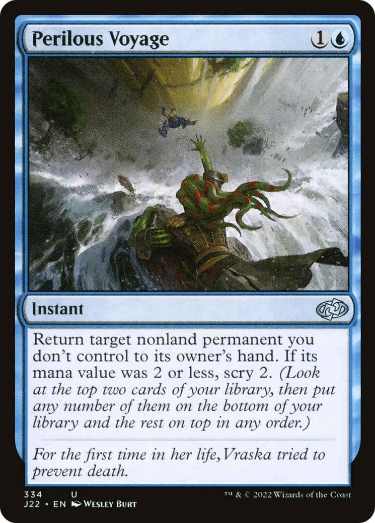 Perilous Voyage (334) [Jumpstart 2022] - Deck Out Gaming