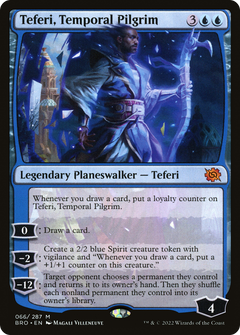 Teferi, Temporal Pilgrim (66) [The Brothers' War] foil - Deck Out Gaming