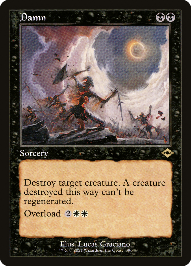 Damn (Retro Frame) (396) [Modern Horizons 2] - Deck Out Gaming