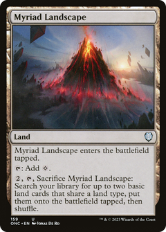Myriad Landscape (159) [Commander: Phyrexia: All Will Be One] - Deck Out Gaming