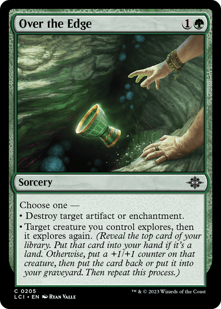 Over the Edge (205) [The Lost Caverns of Ixalan] foil - Deck Out Gaming