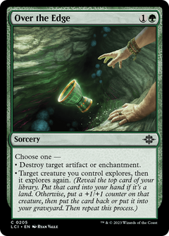 Over the Edge (205) [The Lost Caverns of Ixalan] foil - Deck Out Gaming
