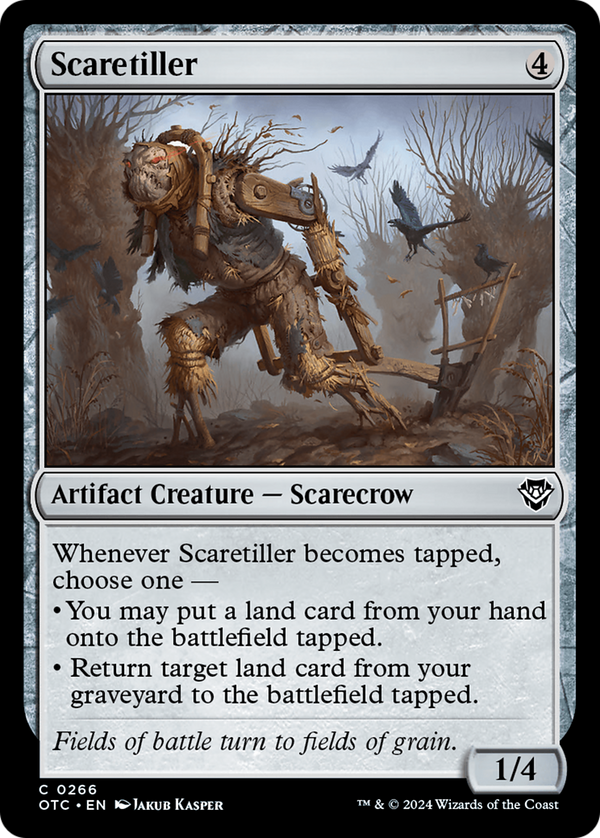 Scaretiller (266) [Outlaws of Thunder Junction Commander] - Deck Out Gaming