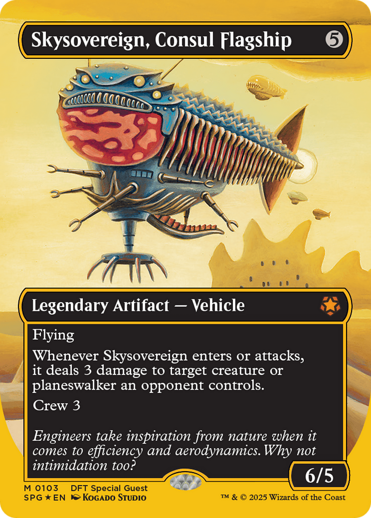 Skysovereign, Consul Flagship (First-Place Foil) (103) [Special Guests] foil - Deck Out Gaming