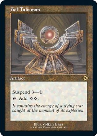 Sol Talisman (Retro Frame) (Foil Etched) (432) [Modern Horizons 2] foil - Deck Out Gaming
