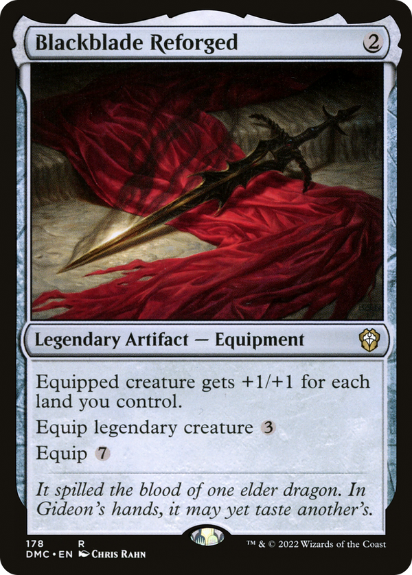 Blackblade Reforged (178) [Dominaria United Commander] - Deck Out Gaming