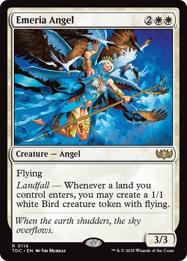Emeria Angel (114) [Commander: Tarkir: Dragonstorm] - Deck Out Gaming