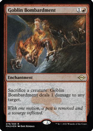 Goblin Bombardment (Foil Etched) (279) [Modern Horizons 2] foil - Deck Out Gaming