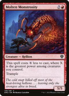 Molten Monstrosity (139) [Dominaria United] foil - Deck Out Gaming