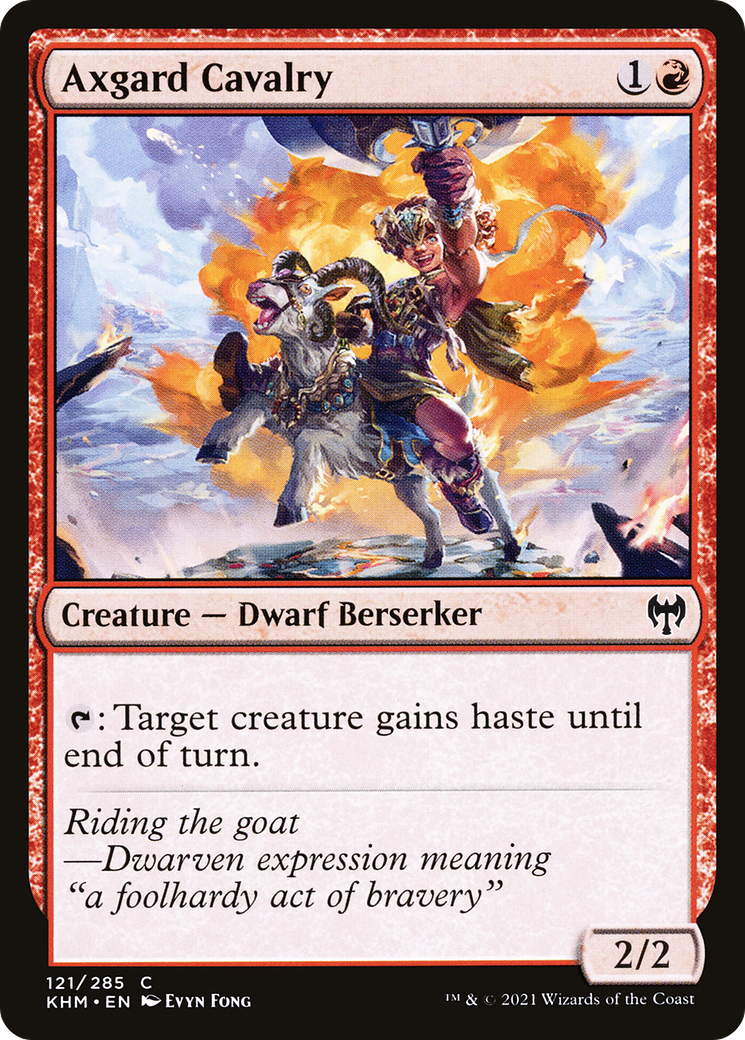 Axgard Cavalry (121) [Kaldheim] - Deck Out Gaming