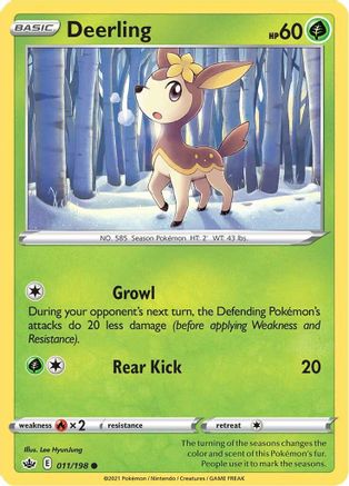 Deerling (11) [SWSH06: Chilling Reign] Reverse Holofoil - Deck Out Gaming