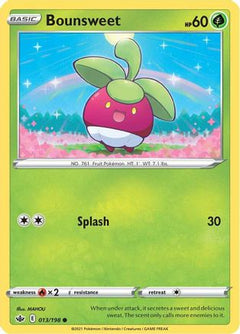 Bounsweet (13) [SWSH06: Chilling Reign] Reverse Holofoil - Deck Out Gaming
