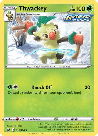 Thwackey (17) [SWSH06: Chilling Reign] - Deck Out Gaming