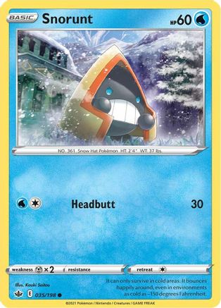 Snorunt (35) [SWSH06: Chilling Reign] - Deck Out Gaming