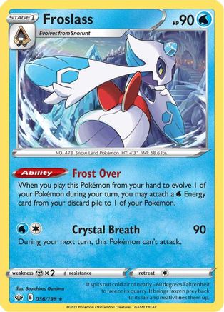 Froslass (36) [SWSH06: Chilling Reign] Reverse Holofoil - Deck Out Gaming