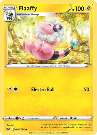 Flaaffy (48) [SWSH06: Chilling Reign] Reverse Holofoil - Deck Out Gaming