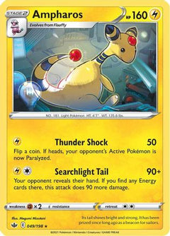 Ampharos (49) [SWSH06: Chilling Reign] Reverse Holofoil - Deck Out Gaming