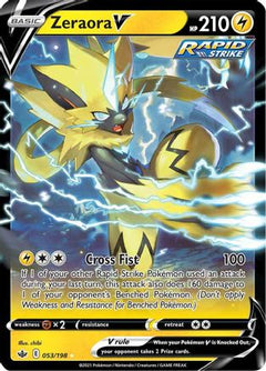 Zeraora V (53) [SWSH06: Chilling Reign] Holofoil - Deck Out Gaming