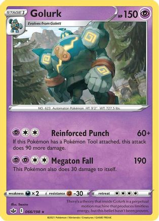 Golurk (66) [SWSH06: Chilling Reign] Reverse Holofoil - Deck Out Gaming