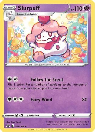 Slurpuff (068/198) [Sword & Shield: Chilling Reign] - Deck Out Gaming