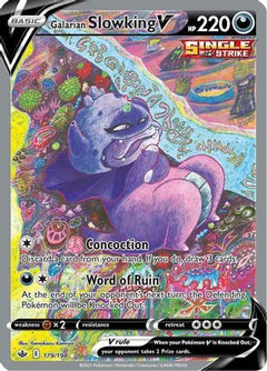Galarian Slowking V (Alternate Full Art) (179) [SWSH06: Chilling Reign] Holofoil - Deck Out Gaming