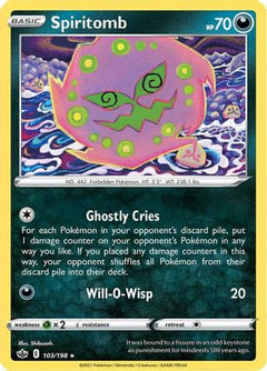 Spiritomb (103) [SWSH06: Chilling Reign] Reverse Holofoil - Deck Out Gaming
